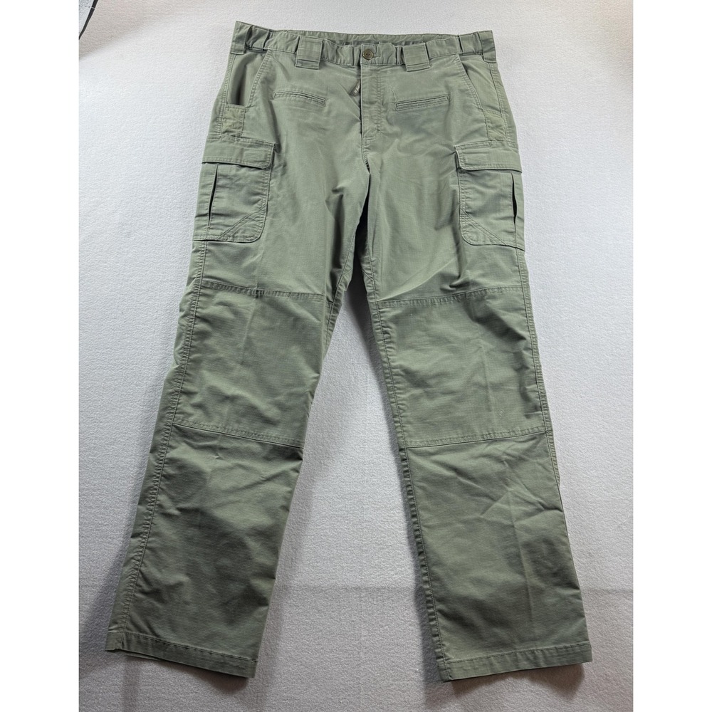 Propper Cargo Pants Mens 40x34 (Fit 38x32) Green Canvas Stretch Workwear